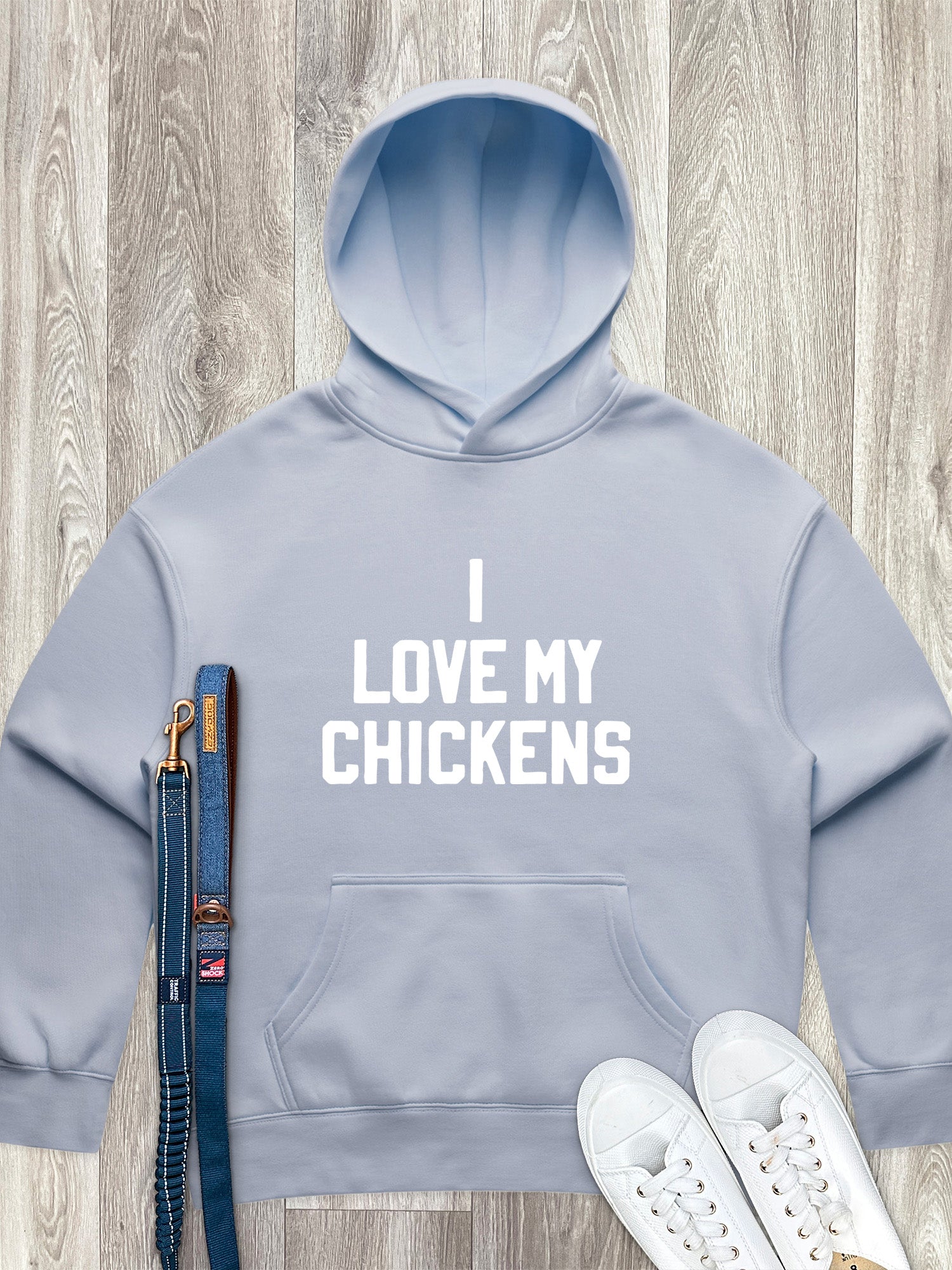 I Love My Chickens Women's Comfort Hood