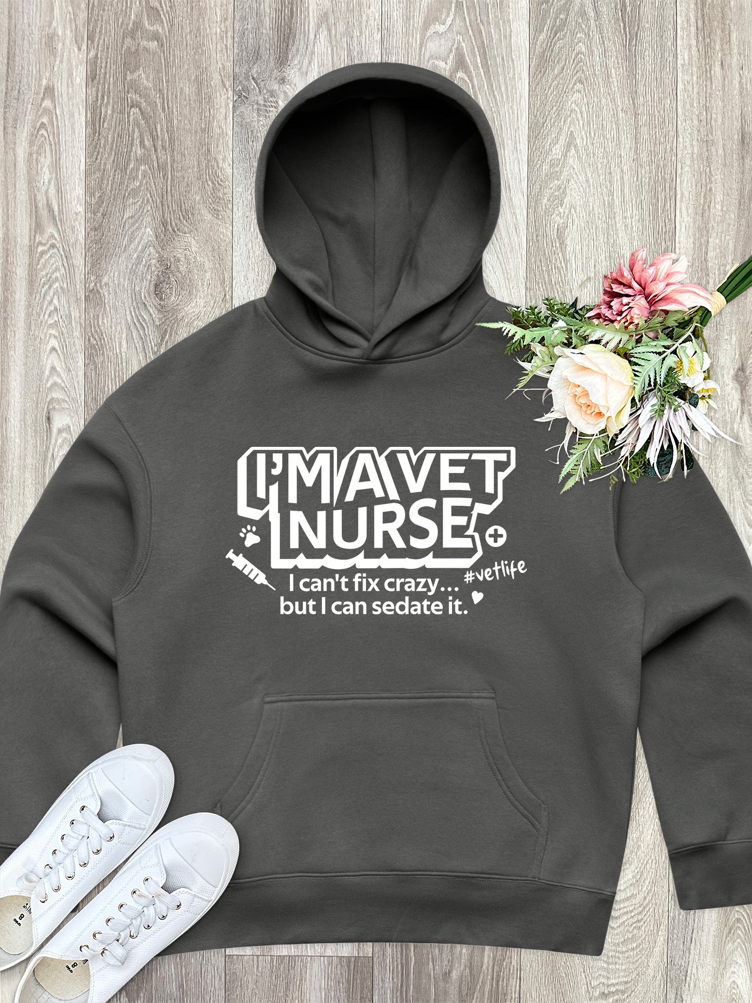 I'm A Vet Nurse Women's Comfort Hood