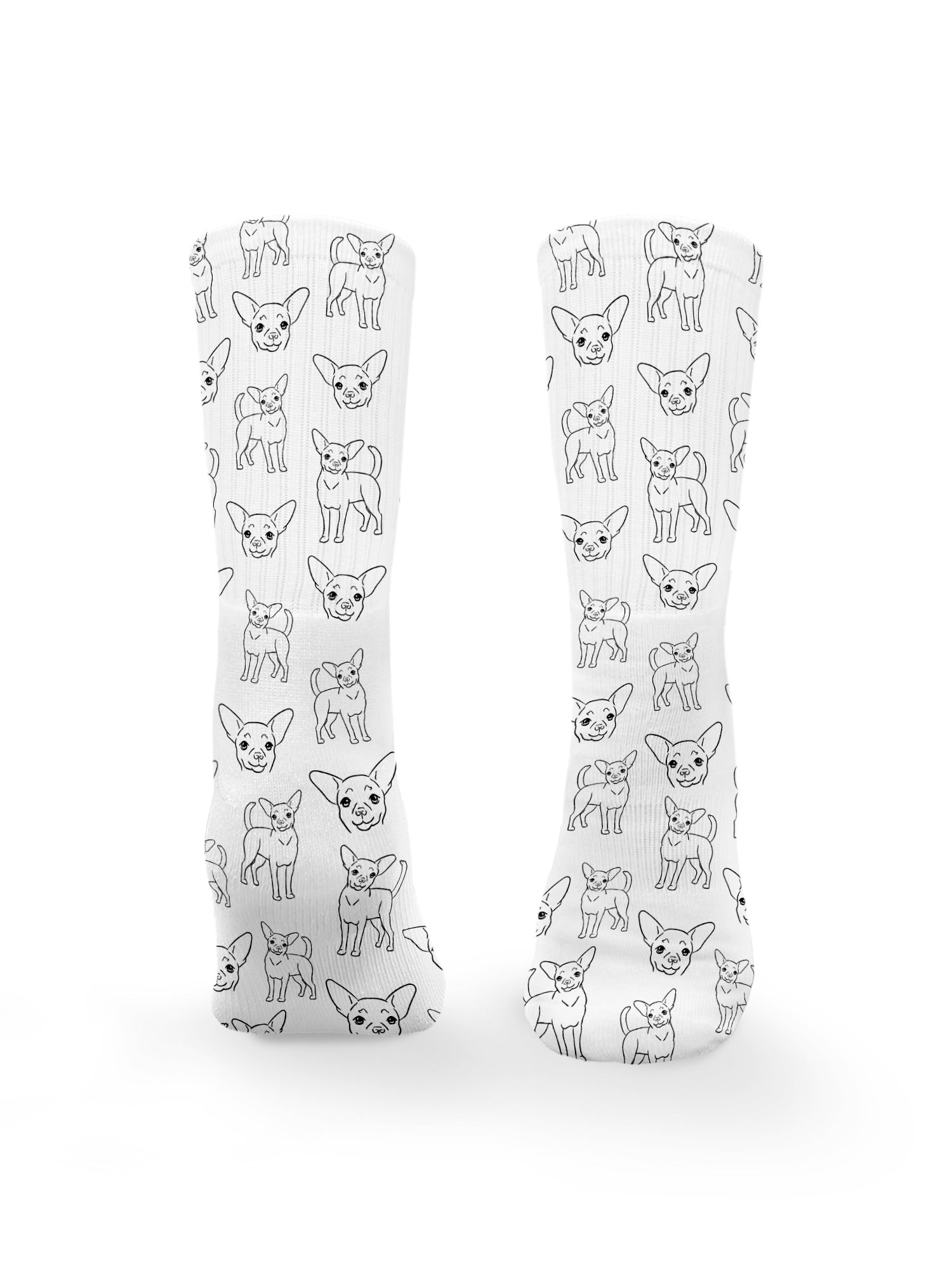 Chihuahua Crew Socks