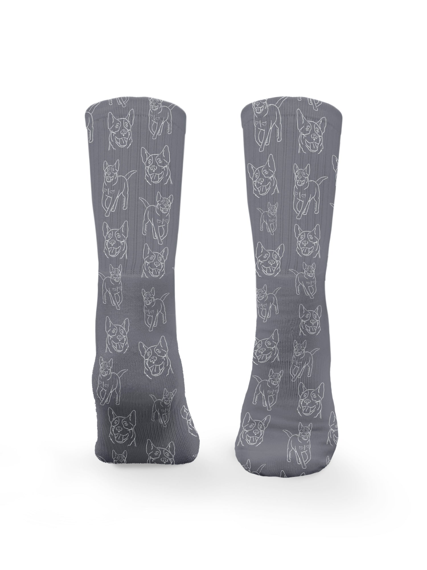 Australian Cattle Dog Crew Socks