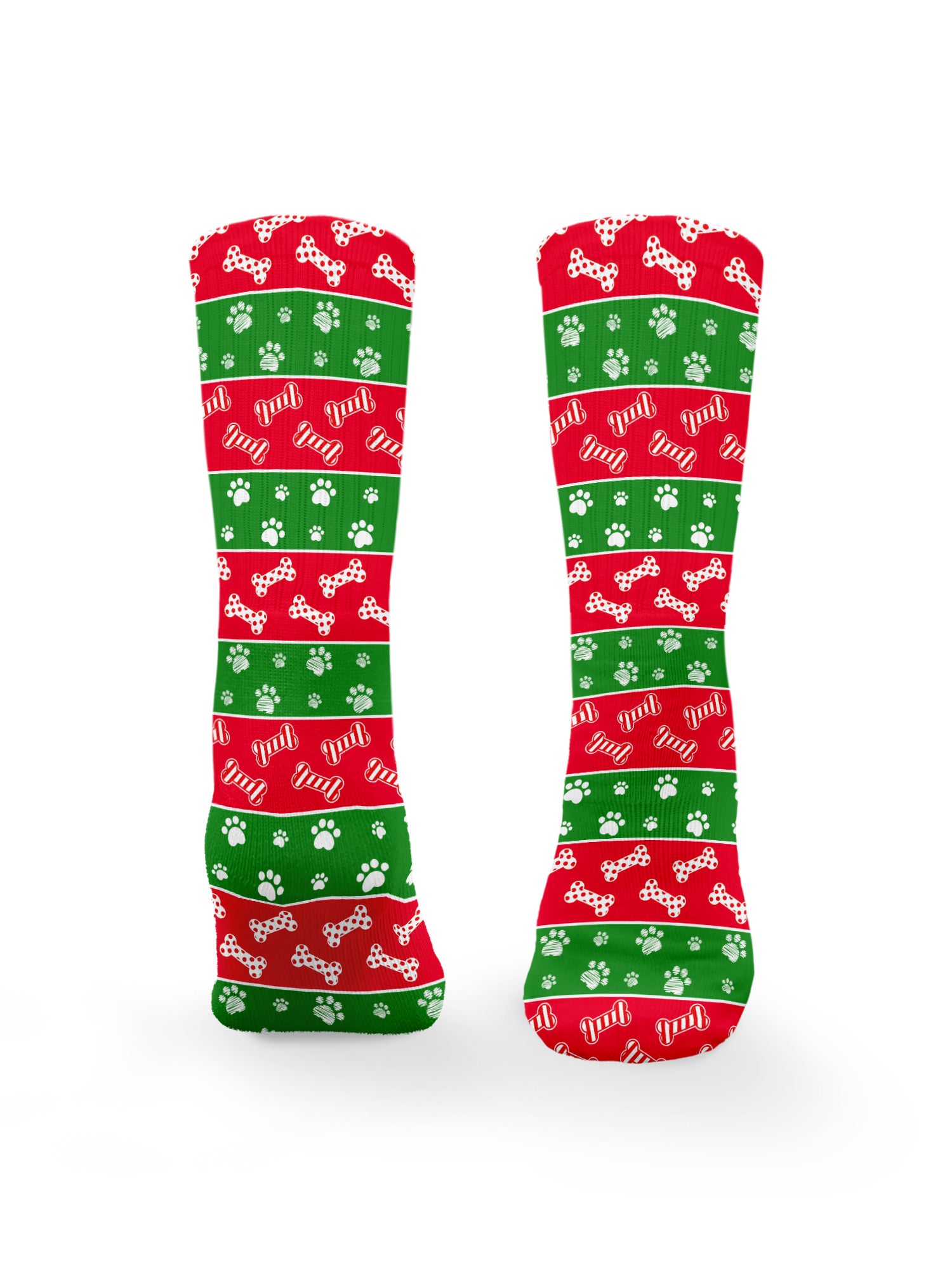 Dog Lover Christmas Crew Socks