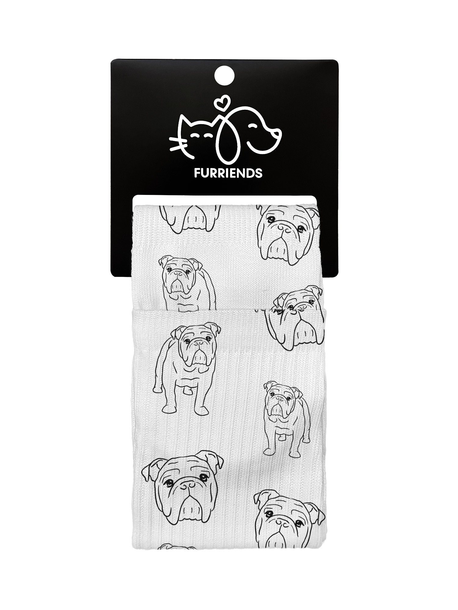 British Bulldog Crew Socks