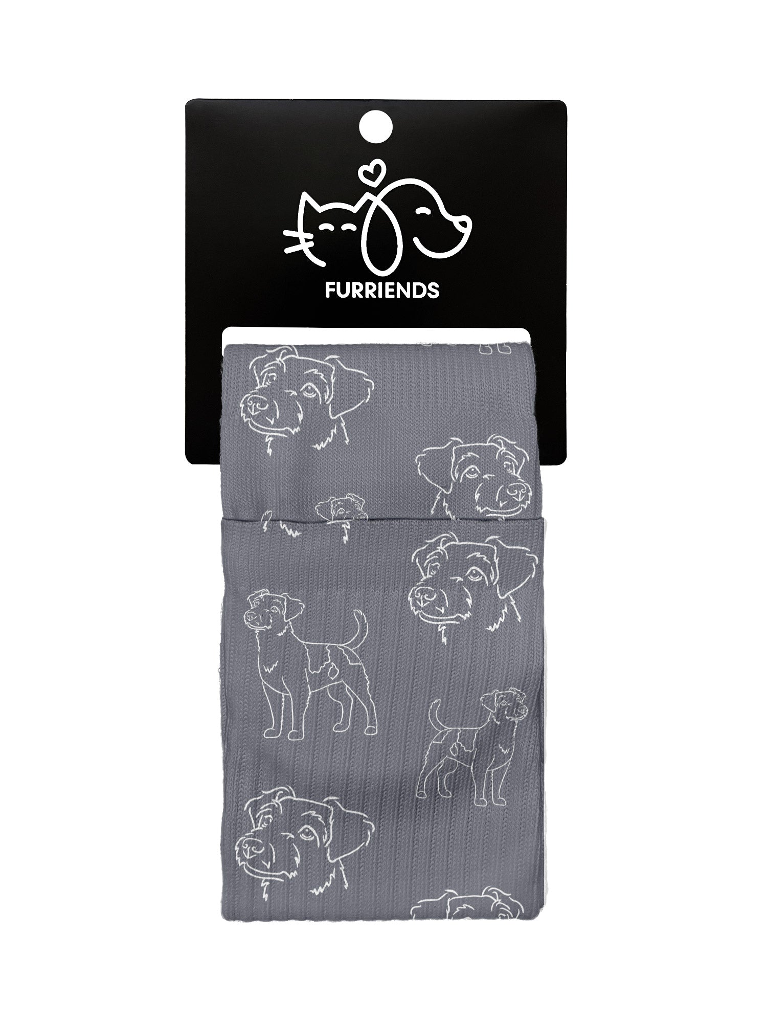 Jack Russell Terrier (Rough Coat) Crew Socks