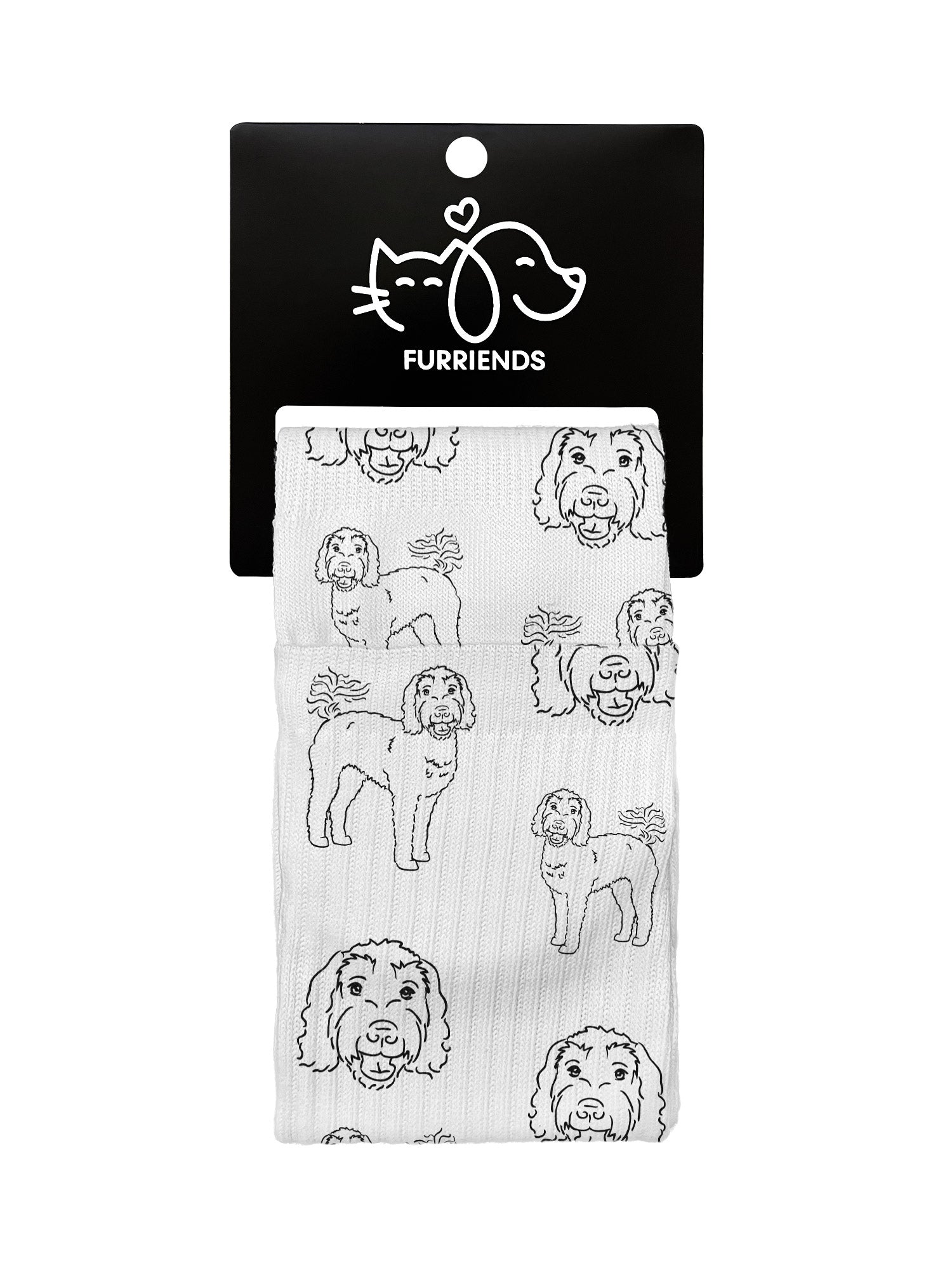 Labradoodle Crew Socks