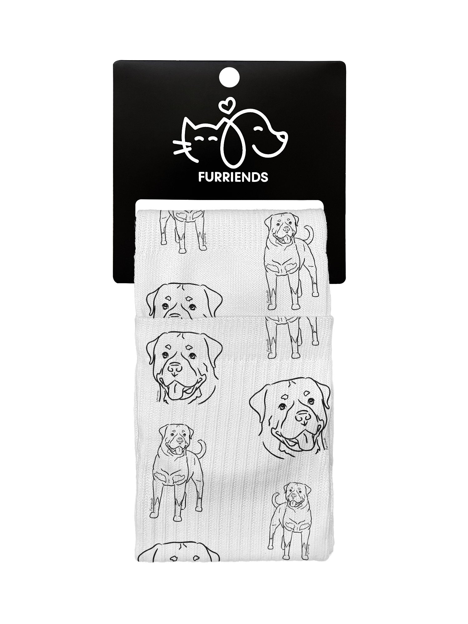 Rottweiler Crew Socks