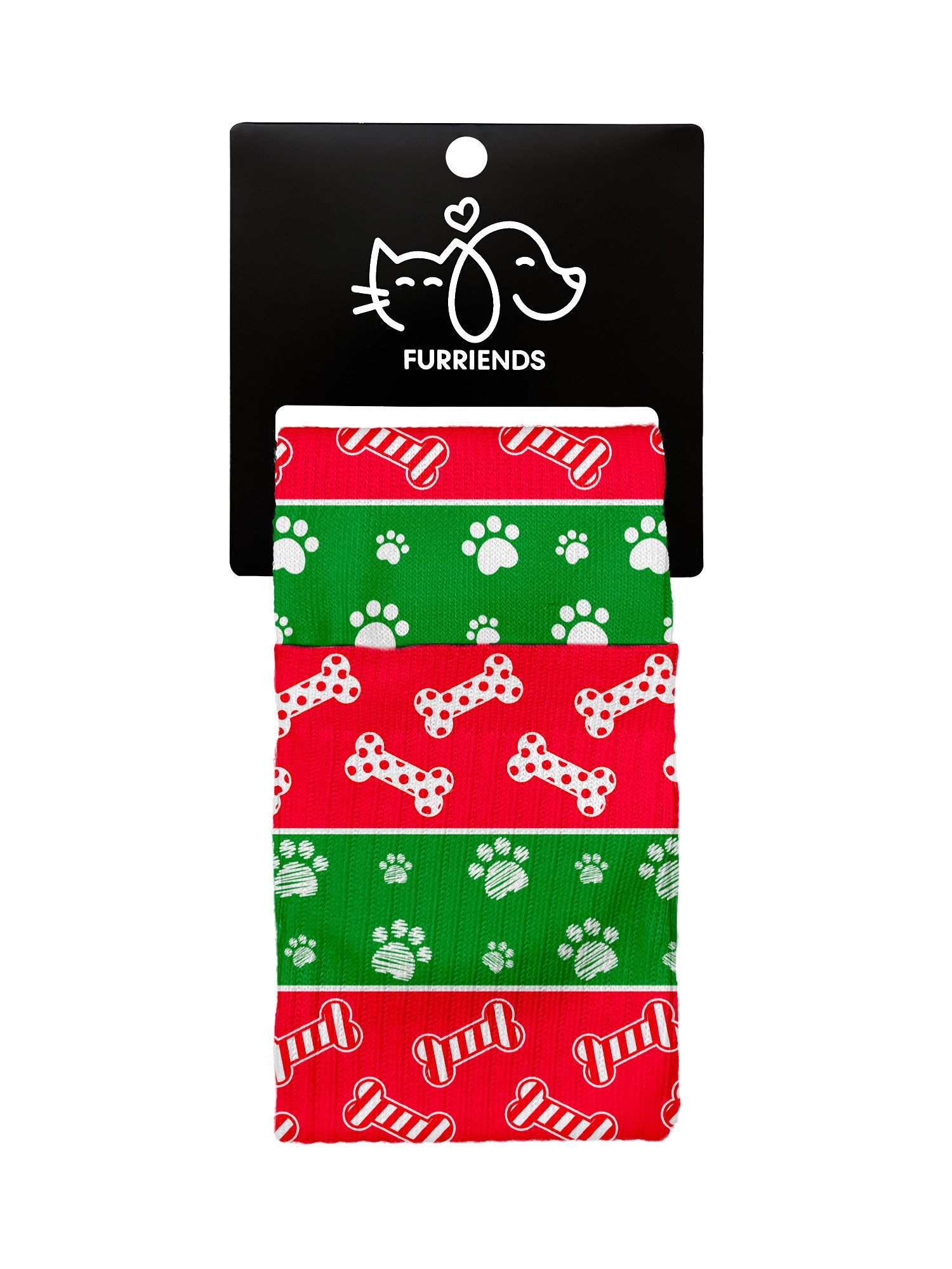 Dog Lover Christmas Crew Socks