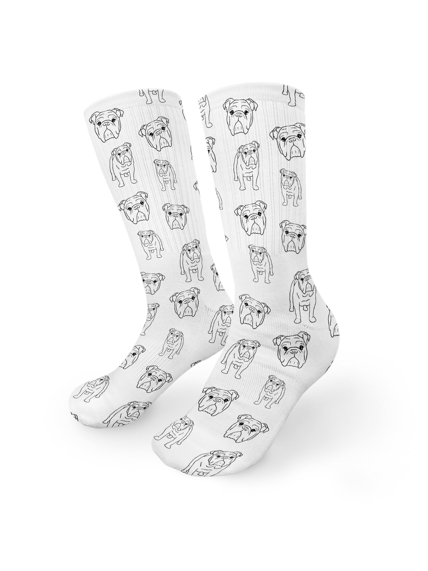 British Bulldog Crew Socks