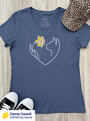 LIMITED EDITION Unbroken Cat Emma V-Neck Tee