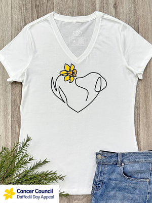 LIMITED EDITION Unbroken Dog Emma V-Neck Tee