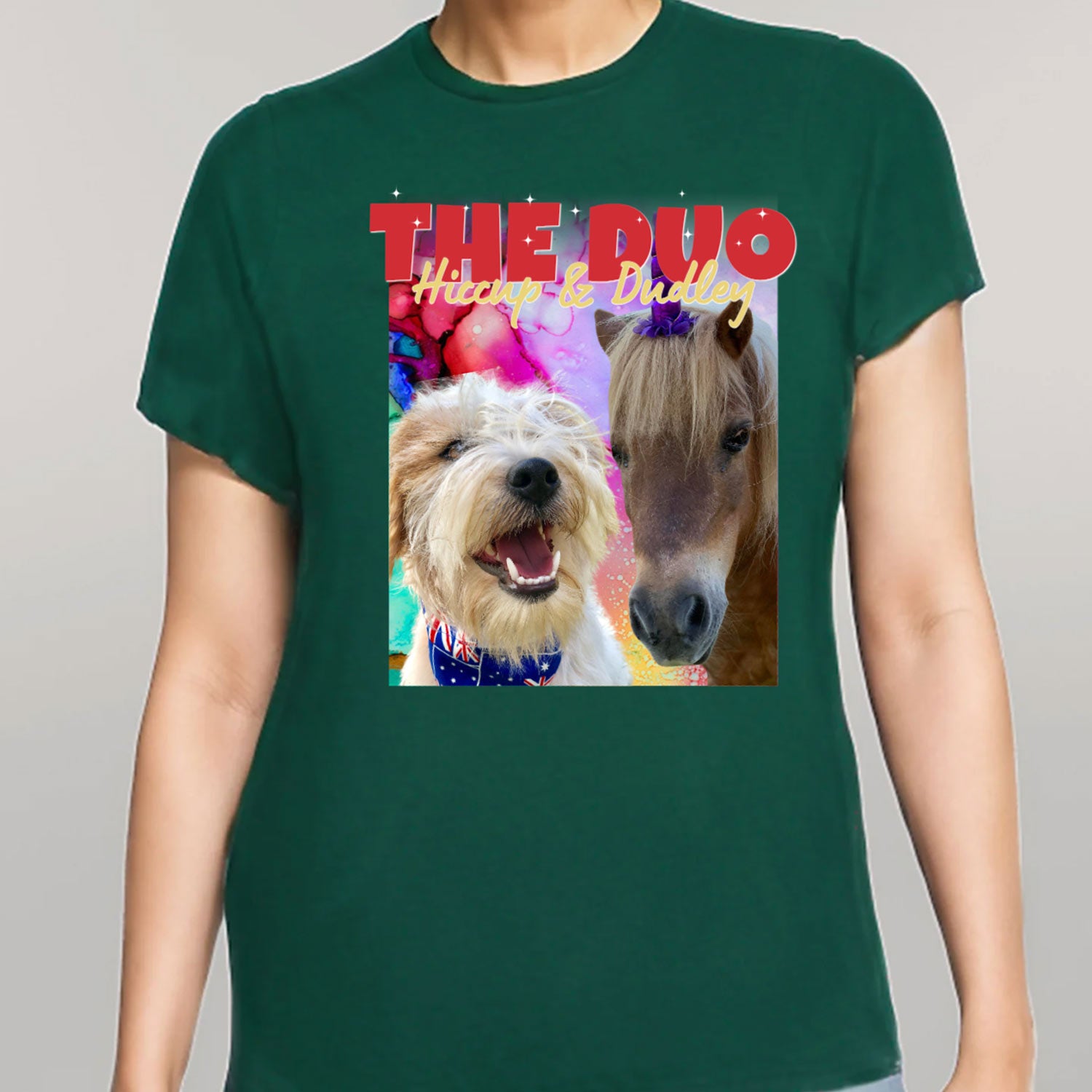 Customisable Pet Photo Ava Women's Regular Fit Tee