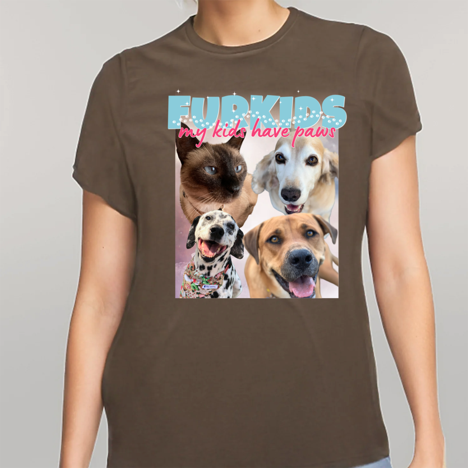 Customisable Pet Photo Ava Women's Regular Fit Tee