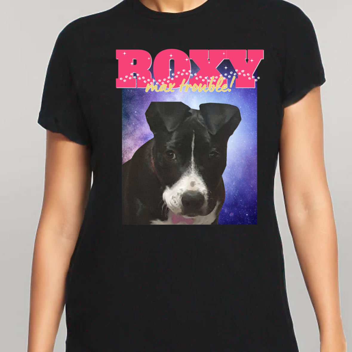 Customisable Pet Photo Ava Women's Regular Fit Tee