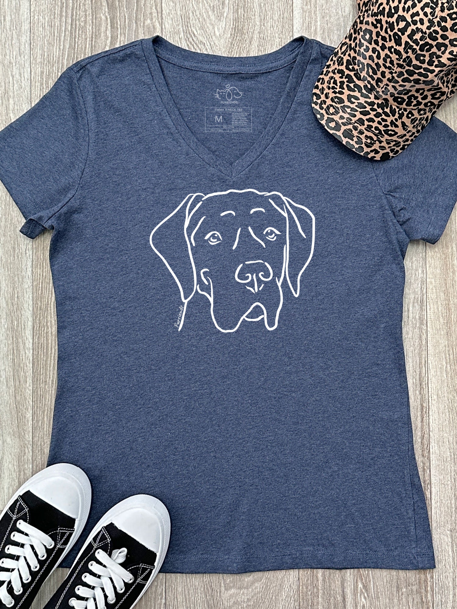 Great Dane Emma V-Neck Tee