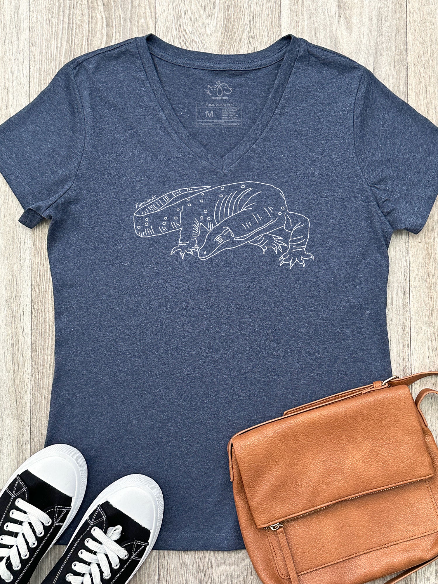 Lace Monitor Emma V-Neck Tee