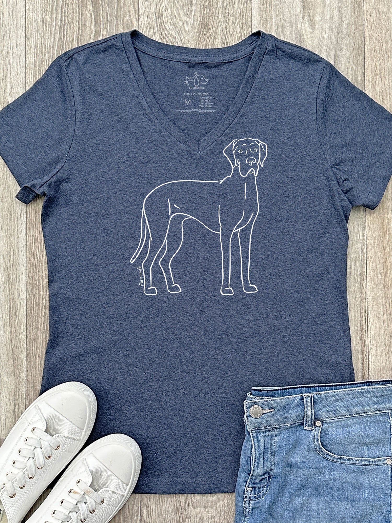 Great Dane Emma V-Neck Tee