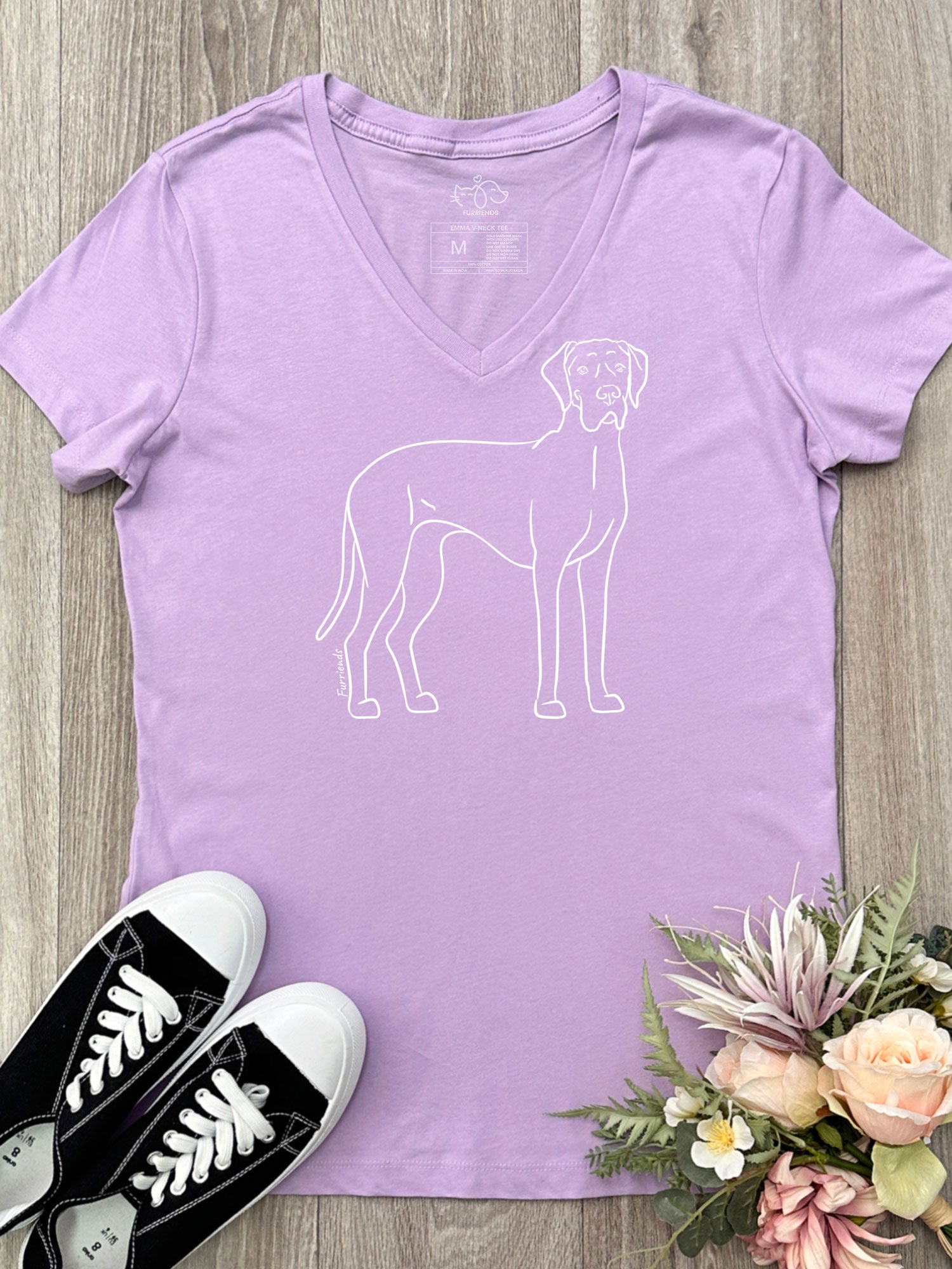 Great Dane Emma V-Neck Tee