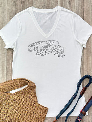 Lace Monitor Emma V-Neck Tee