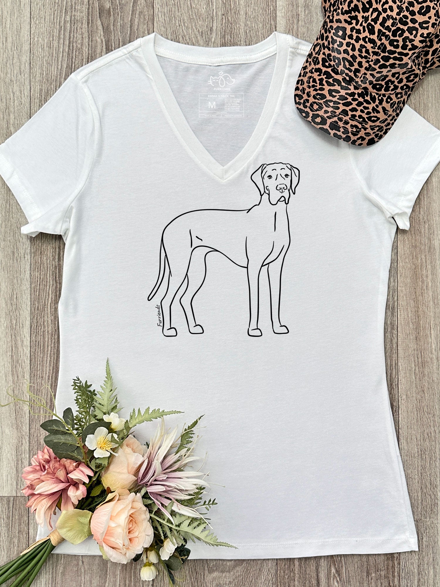 Great Dane Emma V-Neck Tee