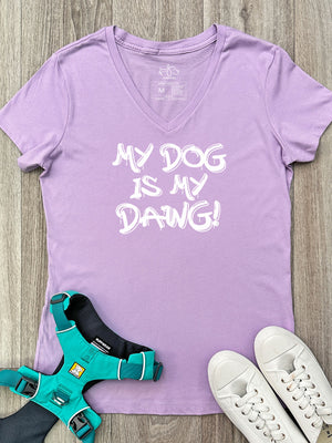 My Dog Is My Dawg! Emma V-Neck Tee