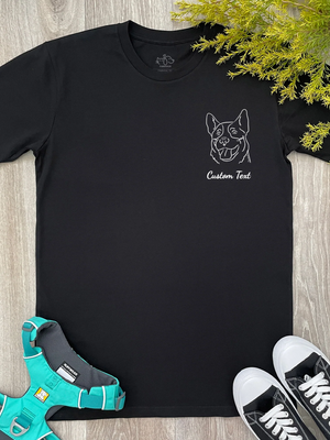 Customisable Breed Pocket Print Essential Unisex Tee