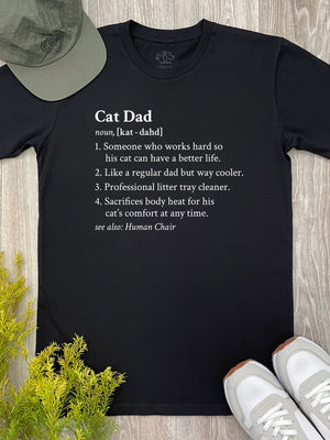 Cat Dad Definition Essential Unisex Tee