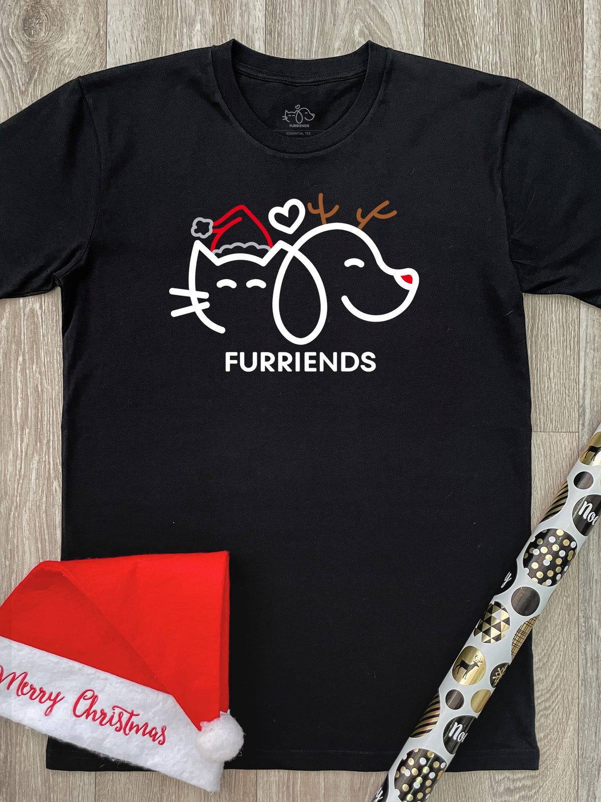 Furriends Signature Christmas Edition Essential Unisex Tee