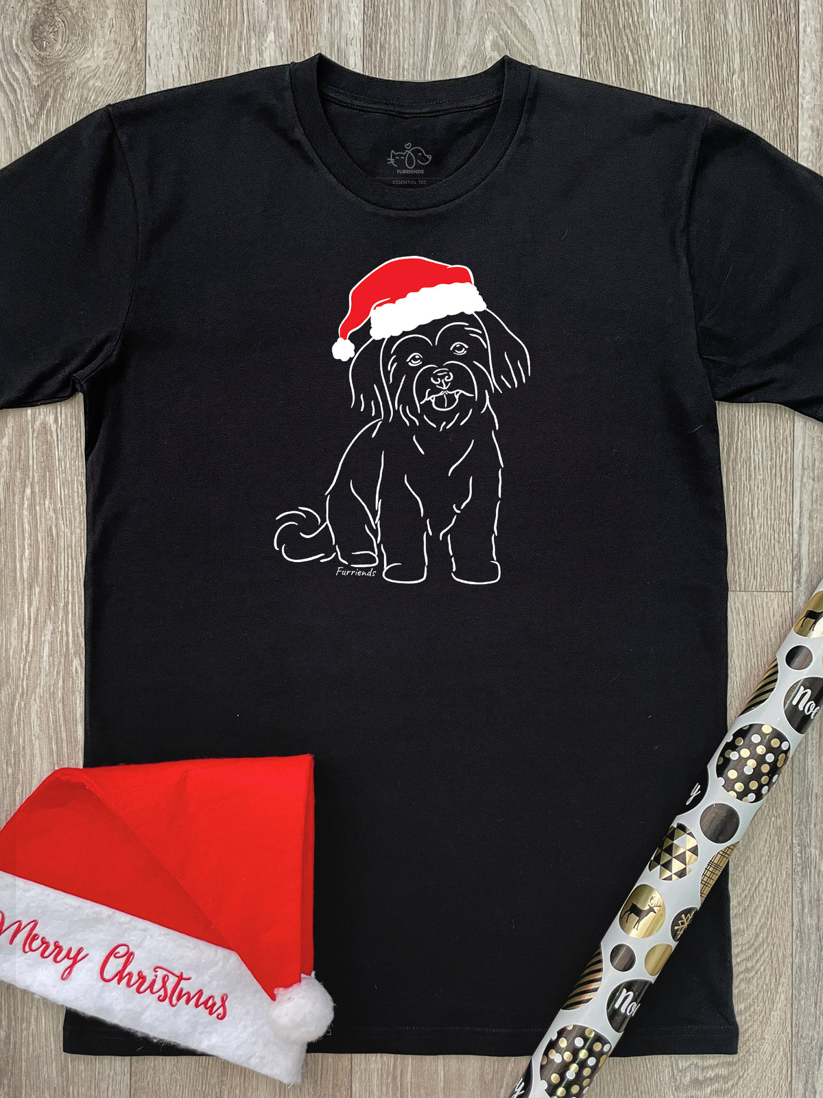 Maltese Terrier Christmas Edition Essential Unisex Tee