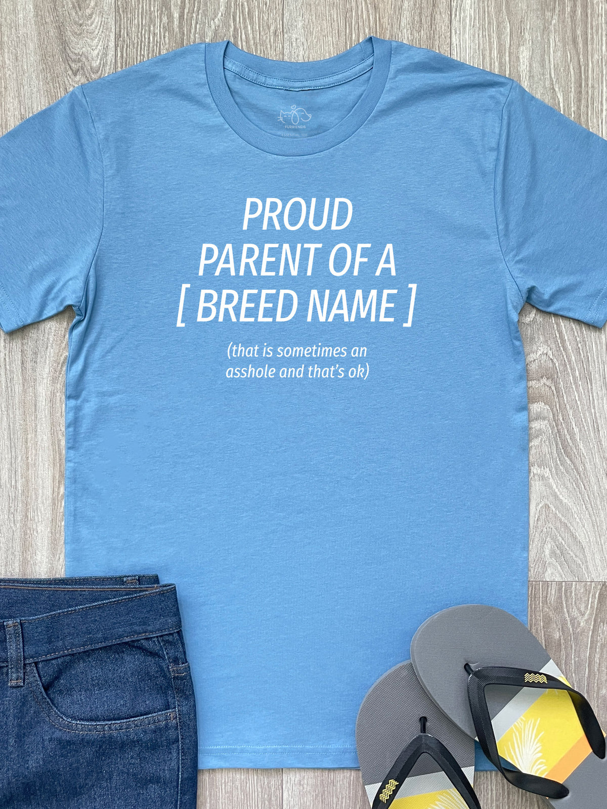 Proud Parent Customisable Essential Unisex Tee