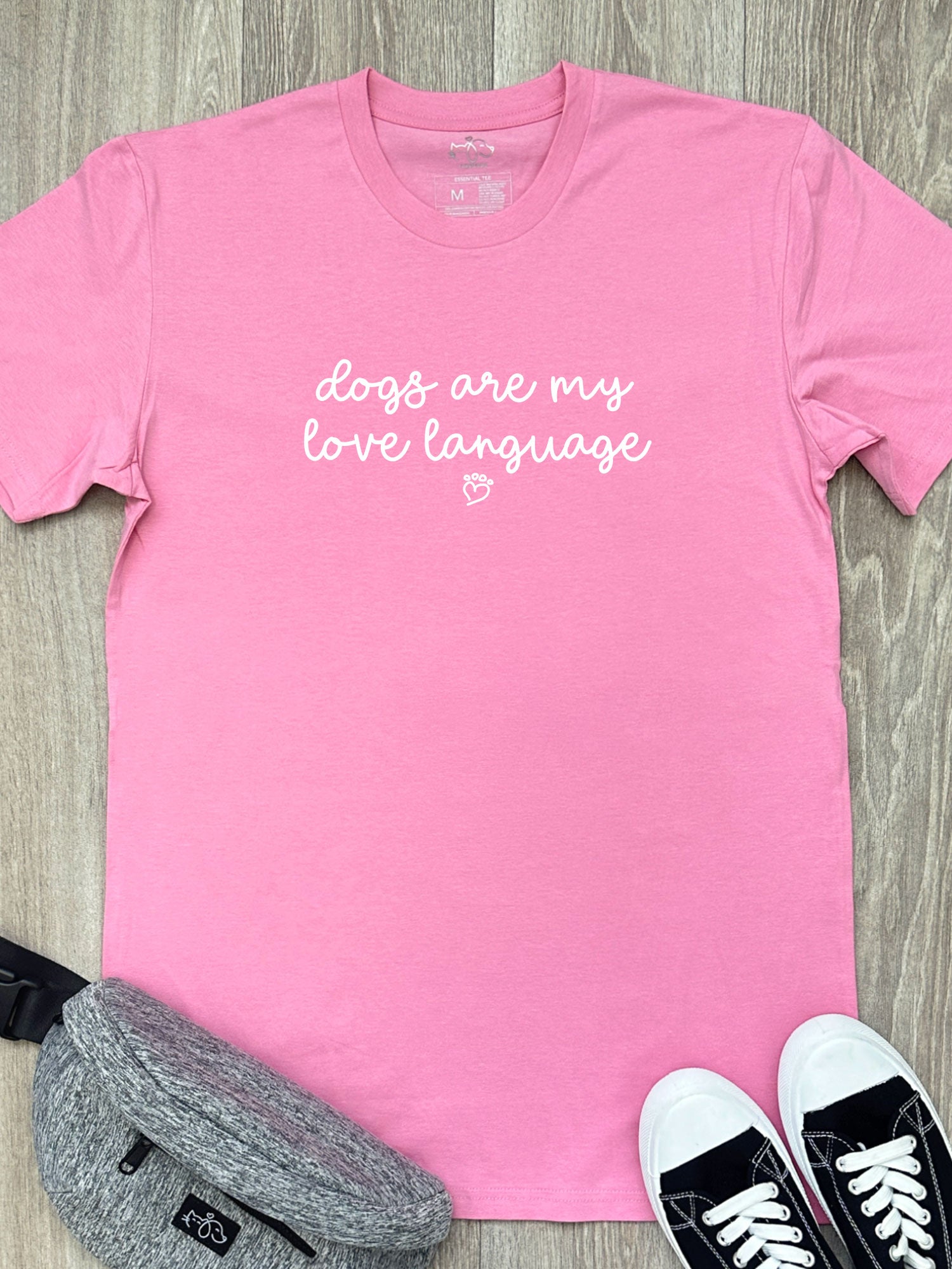 Dogs Are My Love Language Essential Unisex Tee