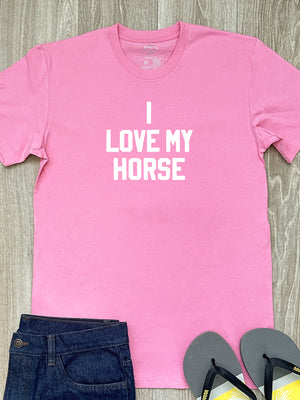 I Love My Horse Essential Unisex Tee