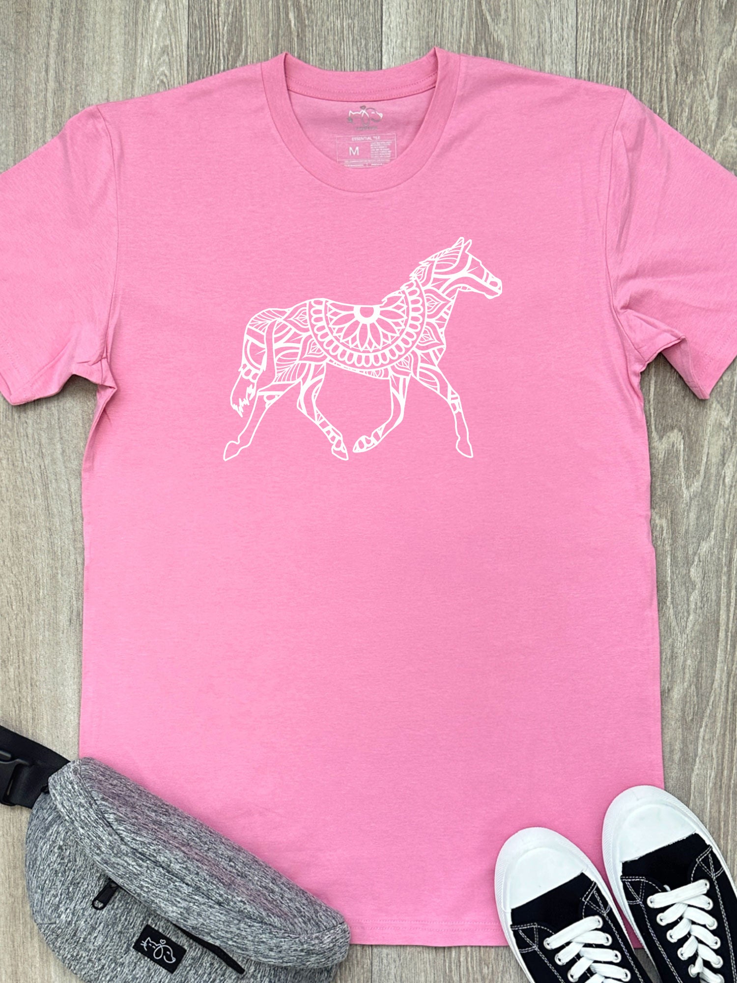 Horse Mandala Essential Unisex Tee