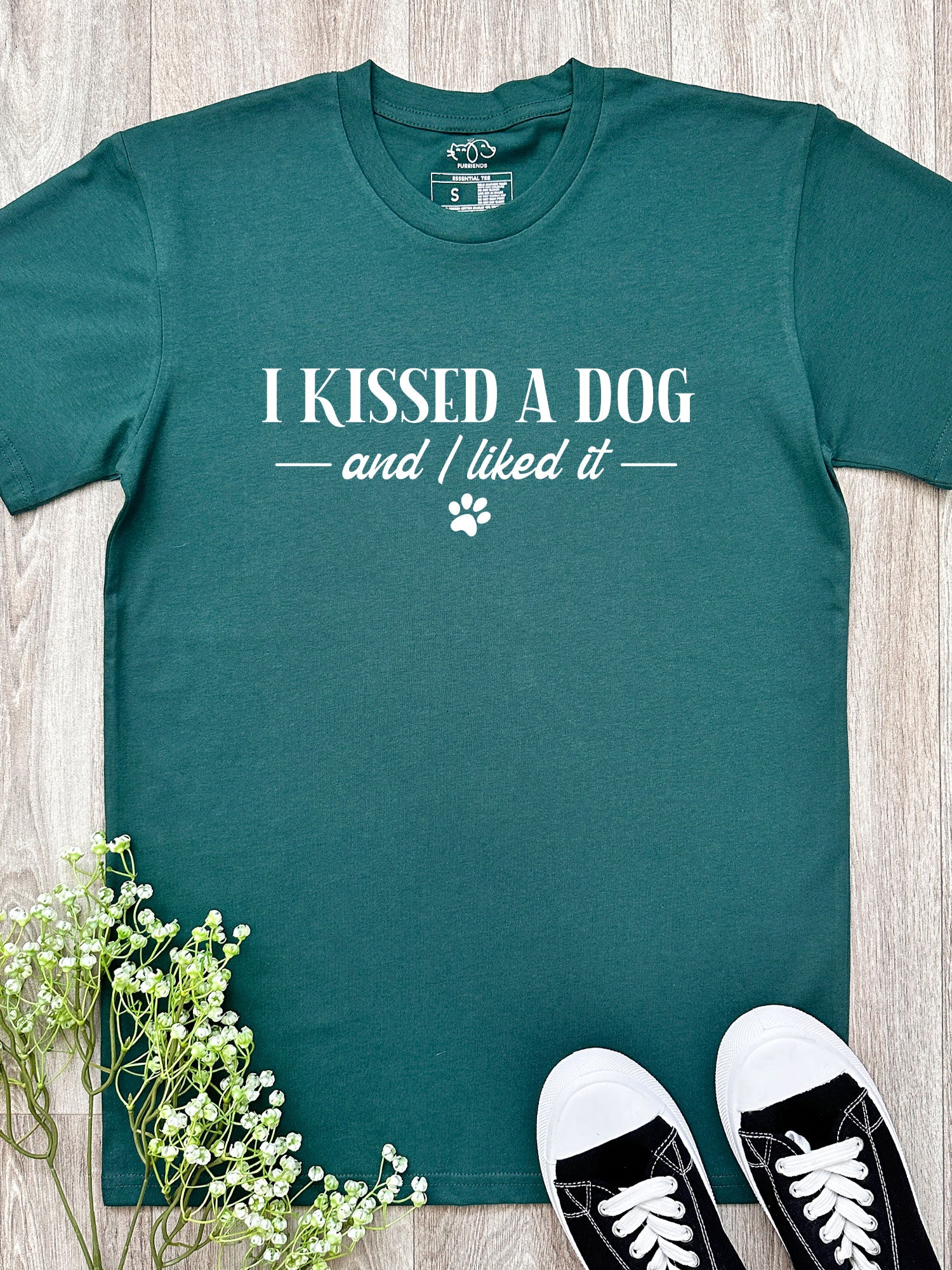 I Kissed A Dog And I Liked It Essential Unisex Tee