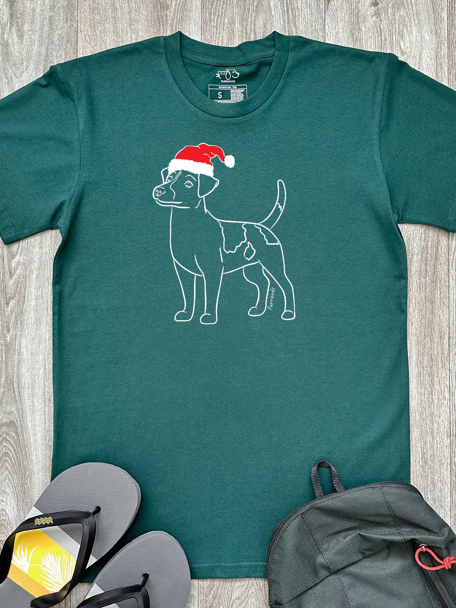 Jack Russell Terrier (Smooth Coat) Christmas Edition Essential Unisex Tee