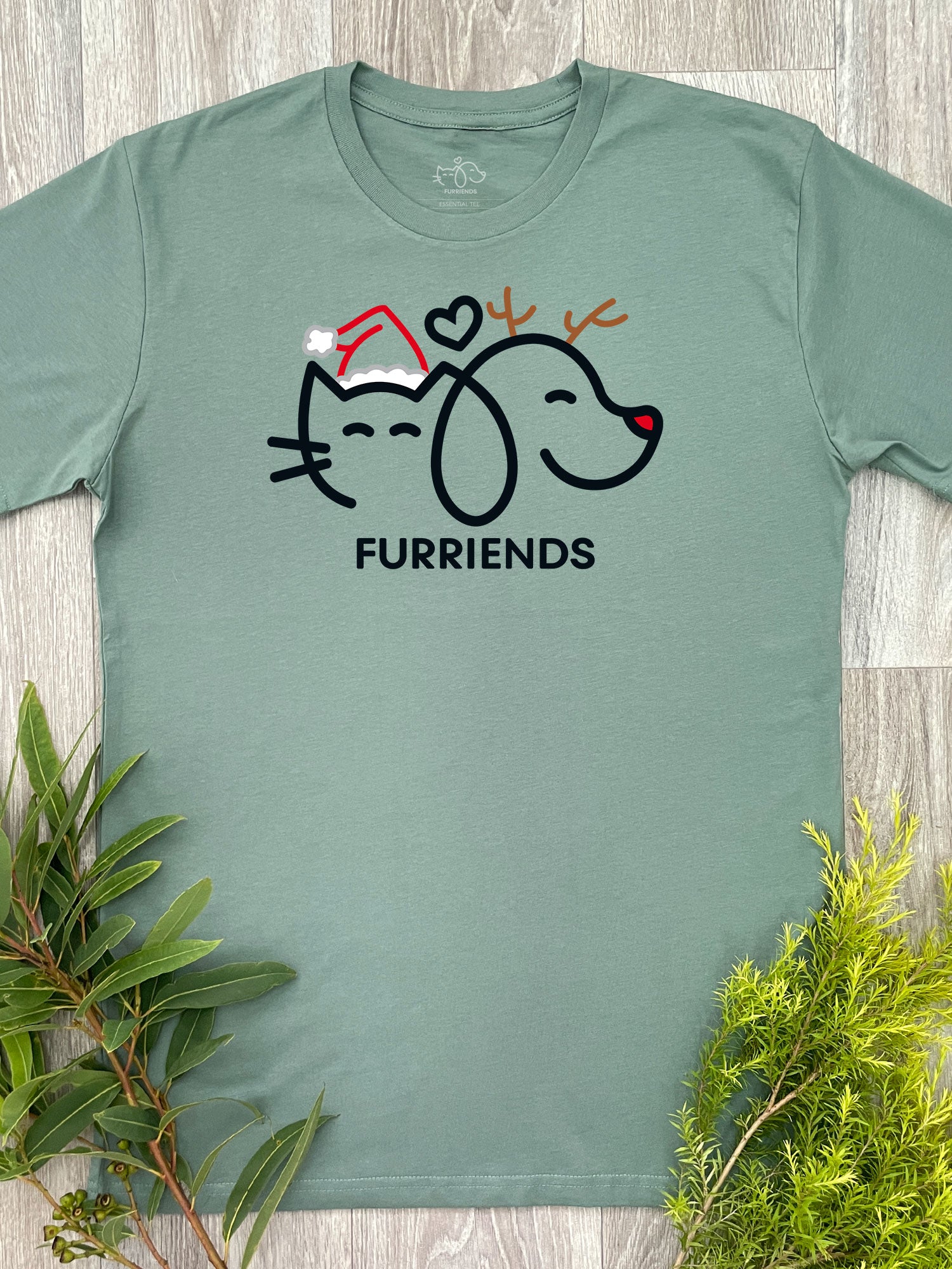 Furriends Signature Christmas Edition Essential Unisex Tee