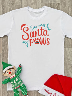 Here Comes Santa Paws Essential Unisex Tee