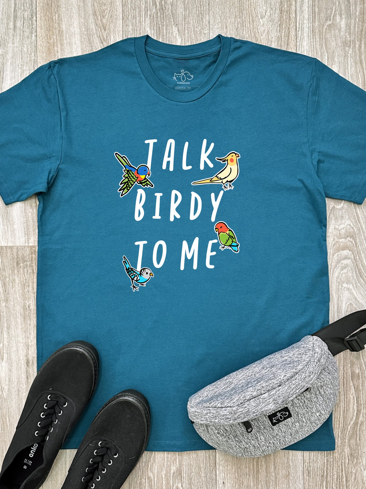 Talk Birdy To Me Essential Unisex Tee