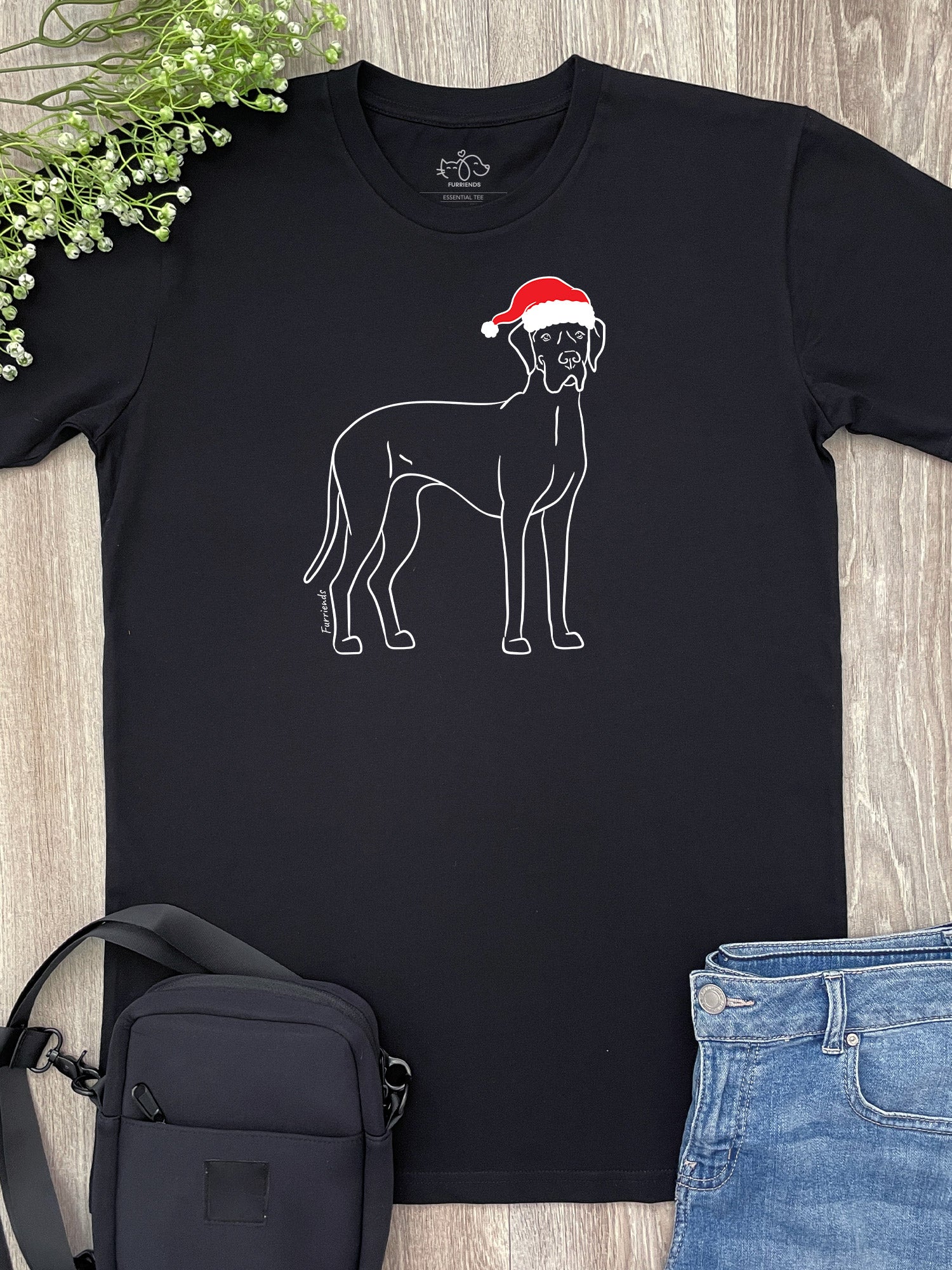 Great Dane Christmas Edition Essential Unisex Tee