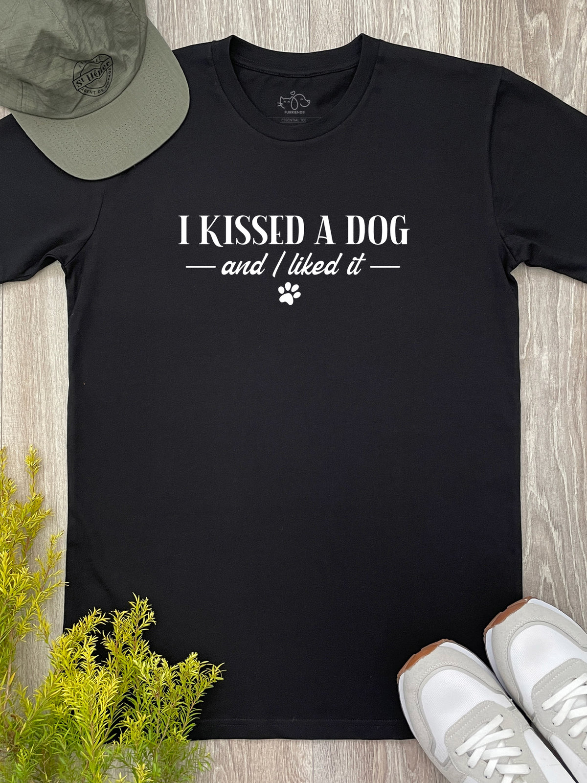 I Kissed A Dog And I Liked It Essential Unisex Tee