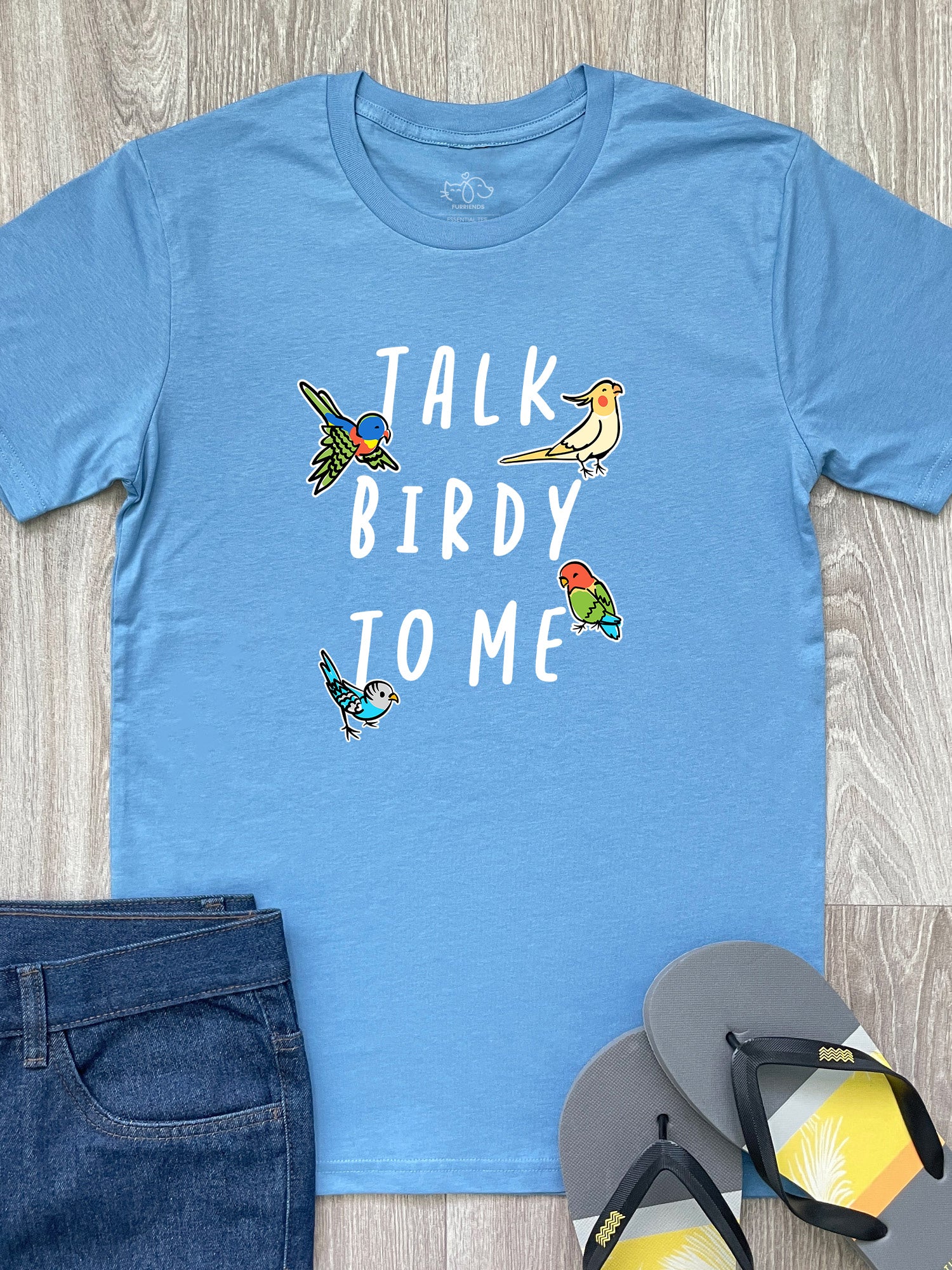 Talk Birdy To Me Essential Unisex Tee