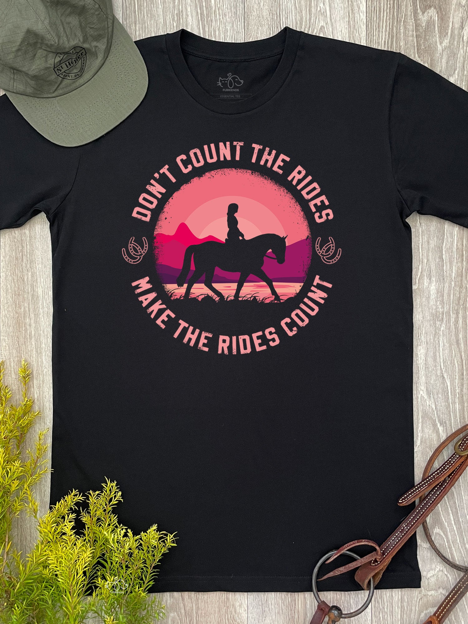 Don't Count The Rides Essential Unisex Tee