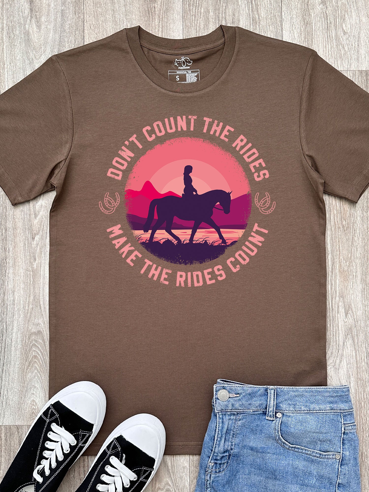 Don't Count The Rides Essential Unisex Tee