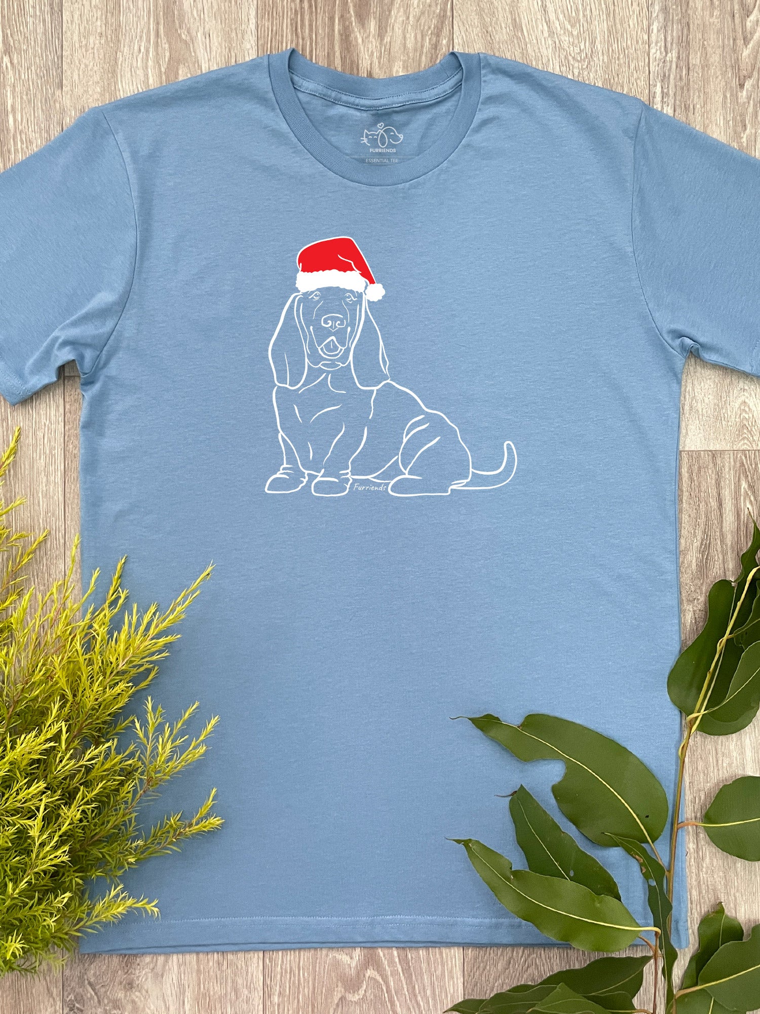 Basset Hound Christmas Edition Essential Unisex Tee