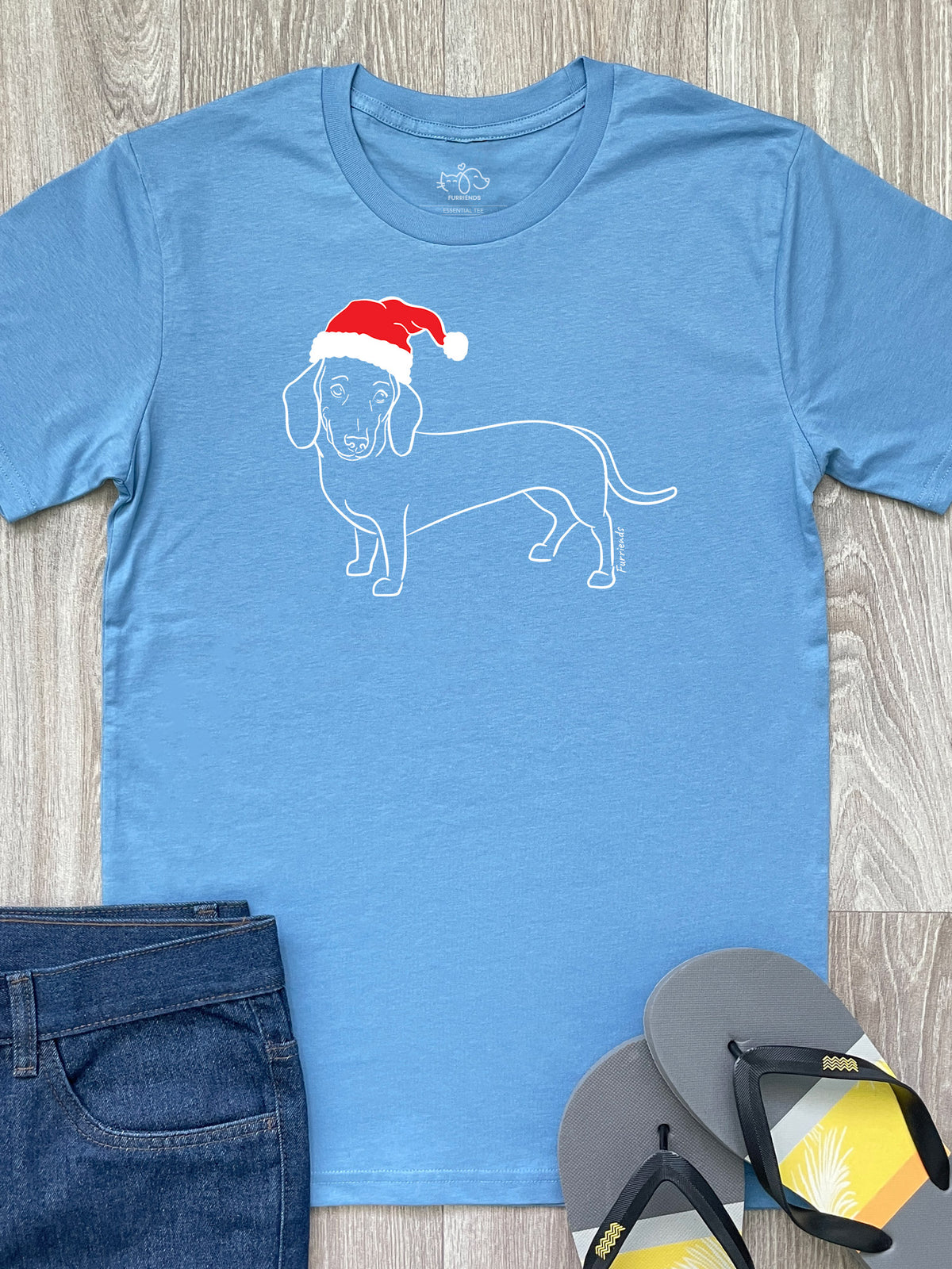 Dachshund Christmas Edition Essential Unisex Tee