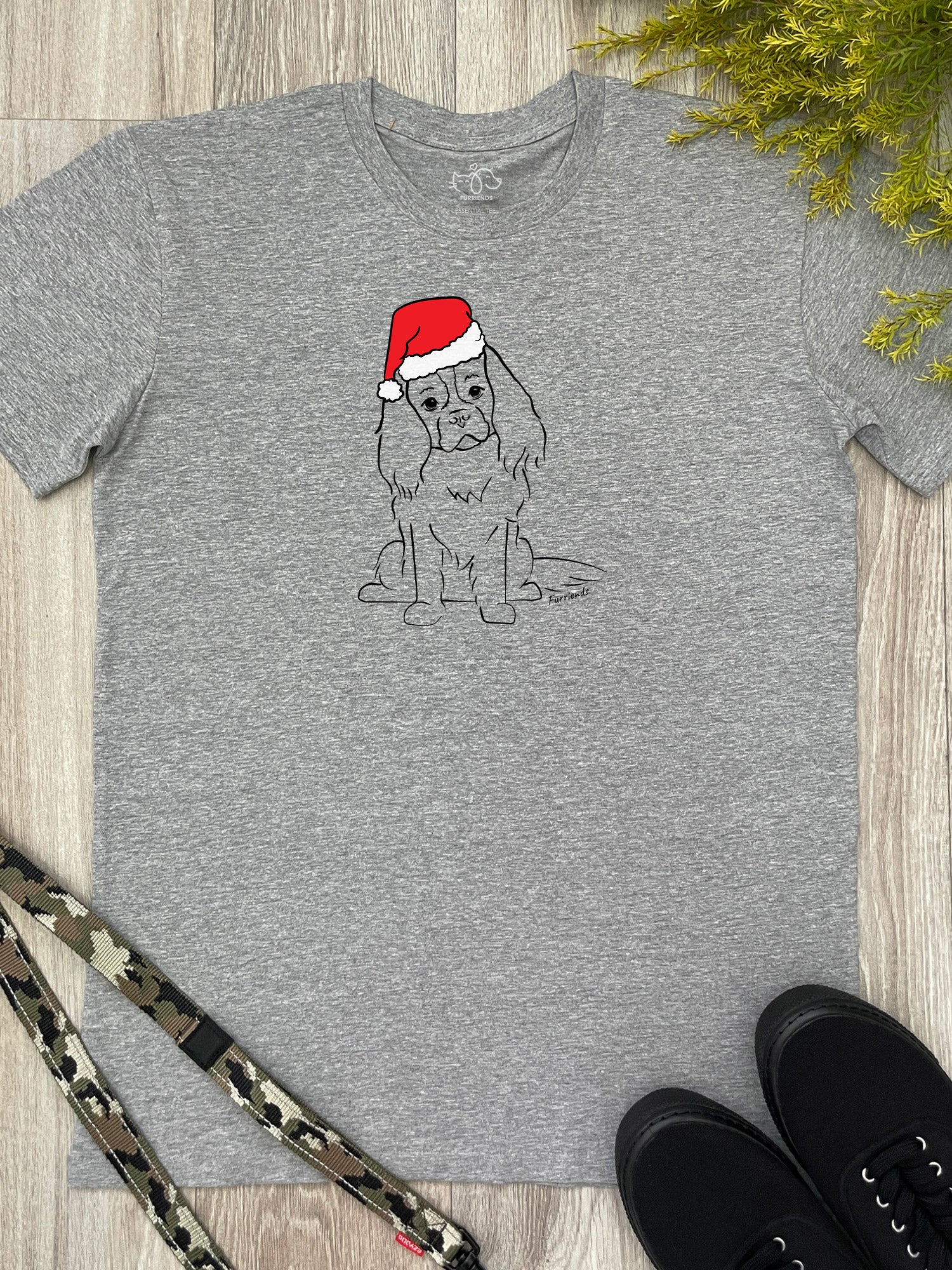 Cavalier King Charles Spaniel Christmas Edition Essential Unisex Tee