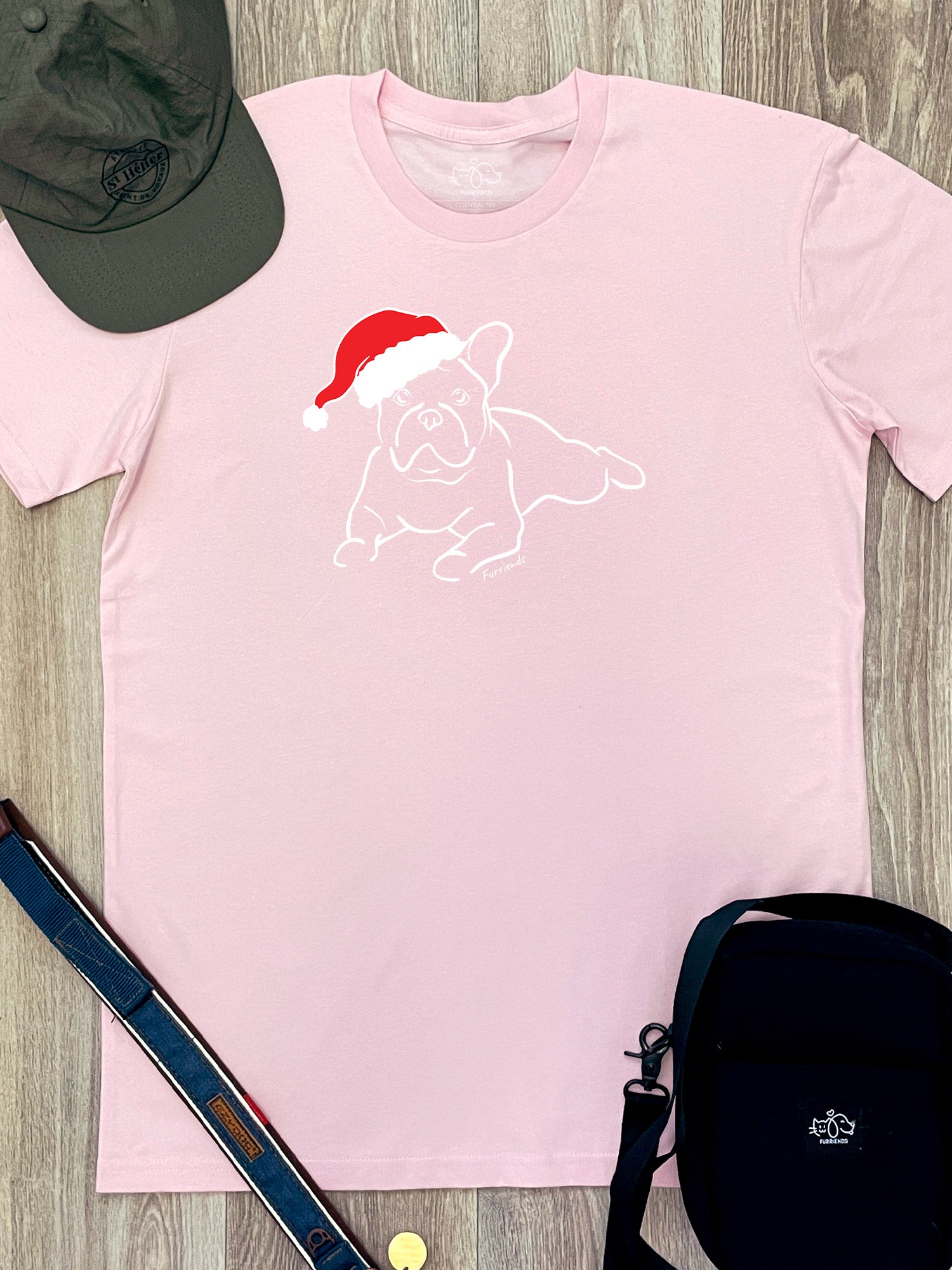 French Bulldog Christmas Edition Essential Unisex Tee