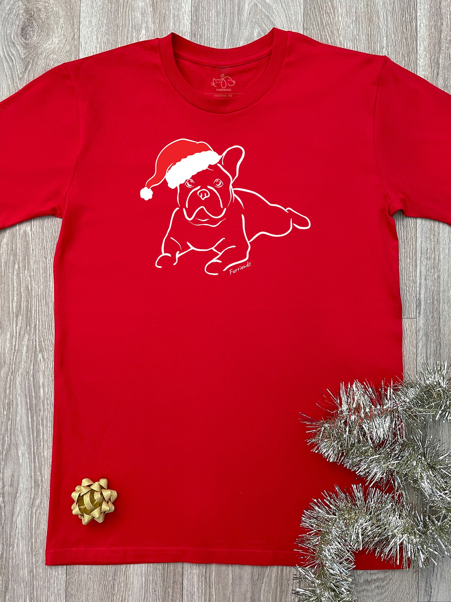 French Bulldog Christmas Edition Essential Unisex Tee