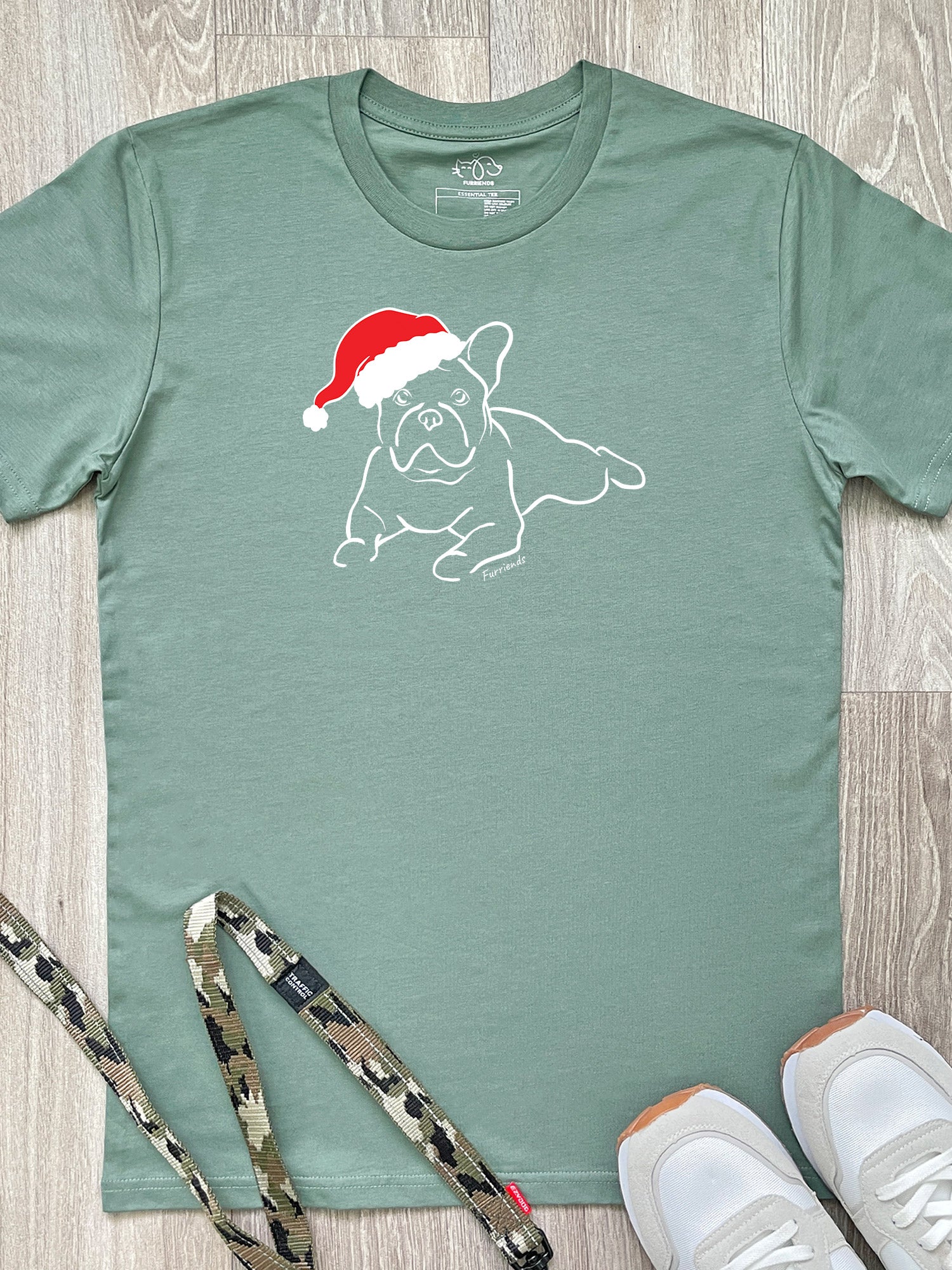 French Bulldog Christmas Edition Essential Unisex Tee