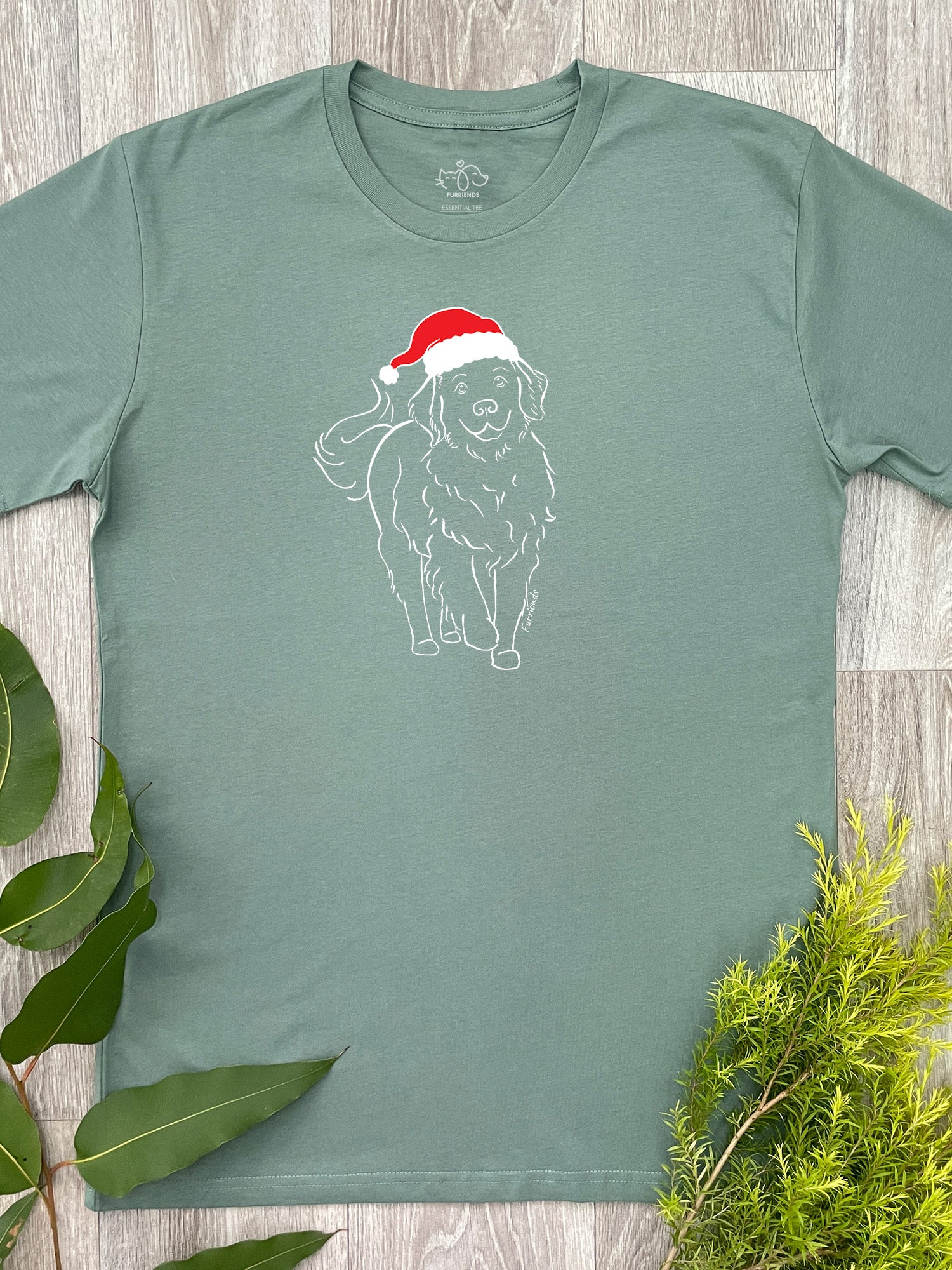 Golden Retriever Christmas Edition Essential Unisex Tee