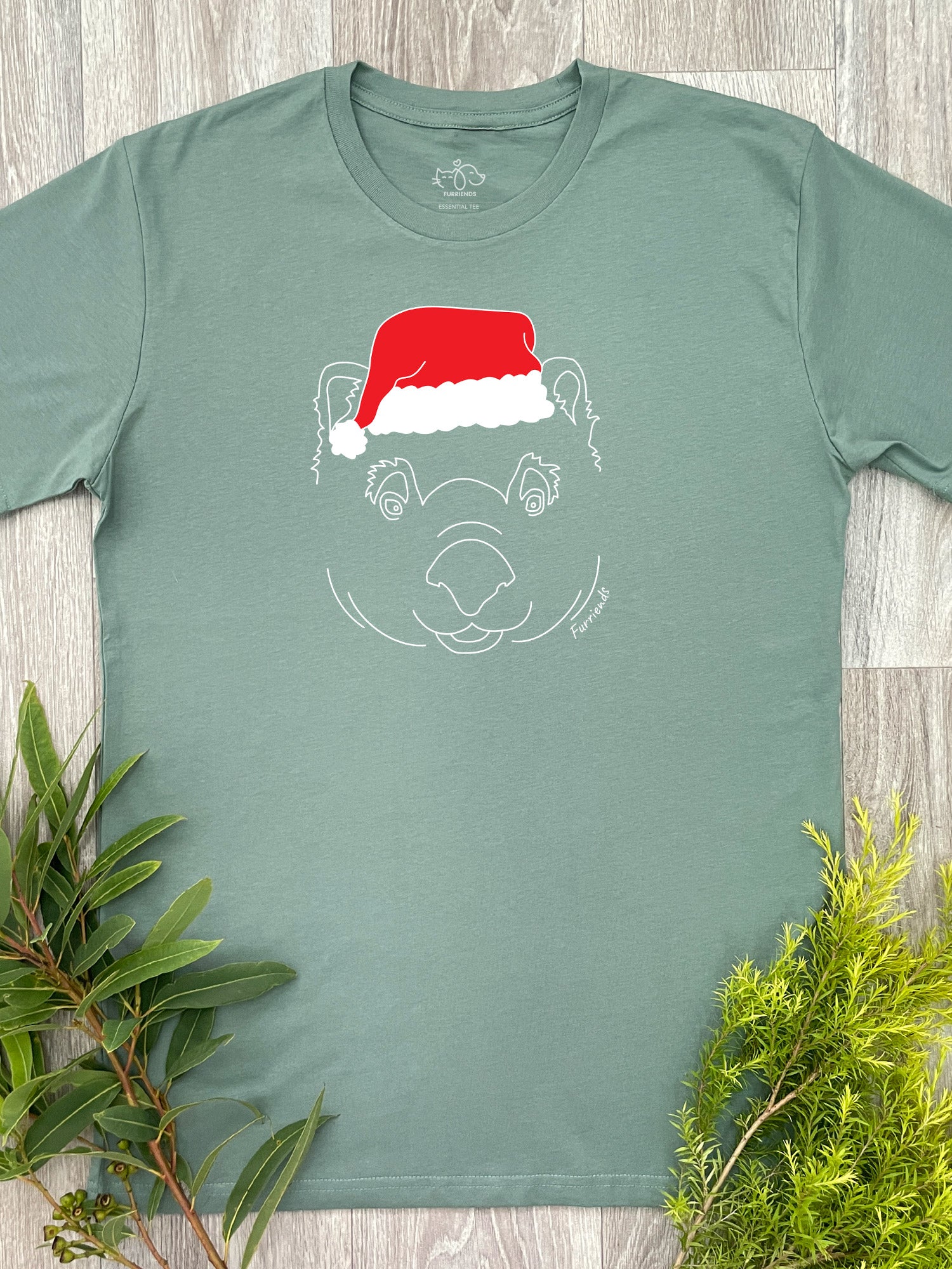 Wombat Christmas Edition Essential Unisex Tee