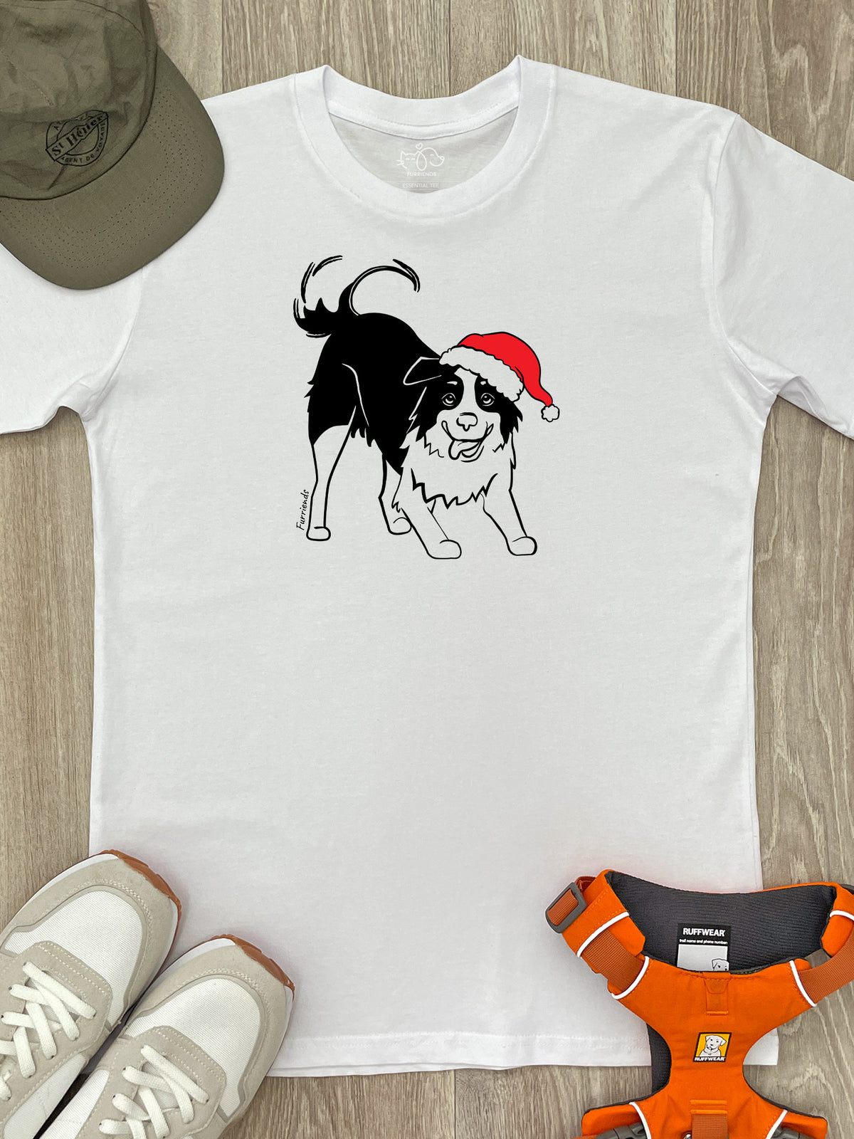 Border Collie Christmas Edition Essential Unisex Tee